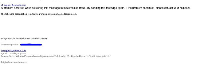 comodo spam error.JPG