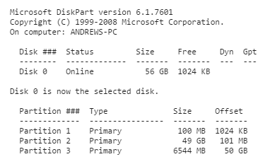 List Disk Partition Properties.PNG
